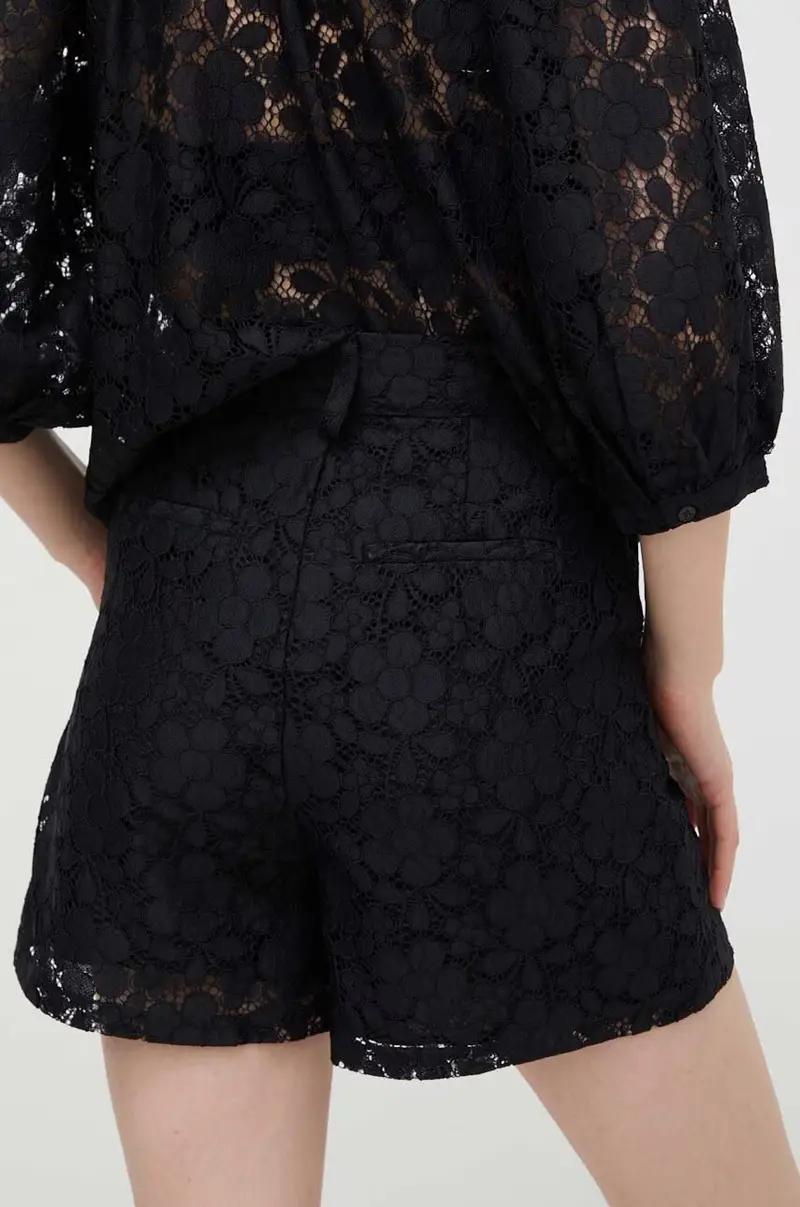 pantaloncini LACE donna colore nero 24SWPW21 miniatura 3