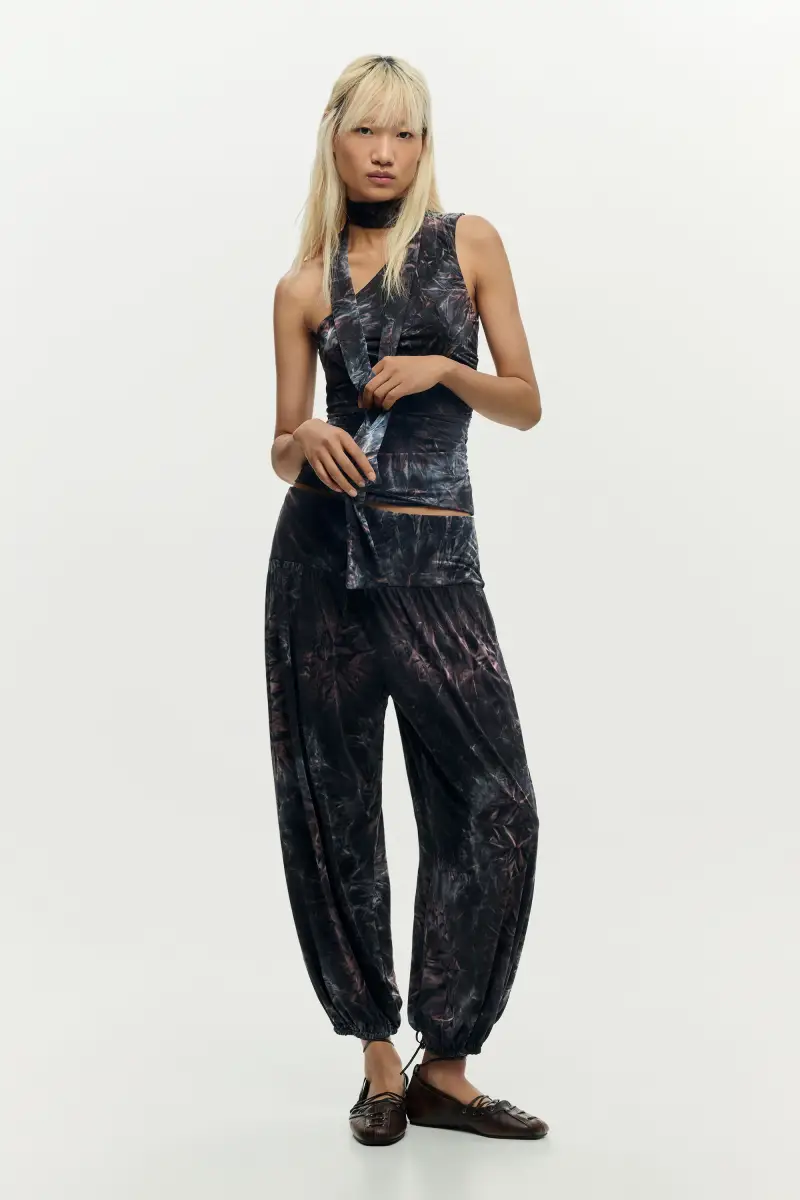 pantalone alla turca BROWN