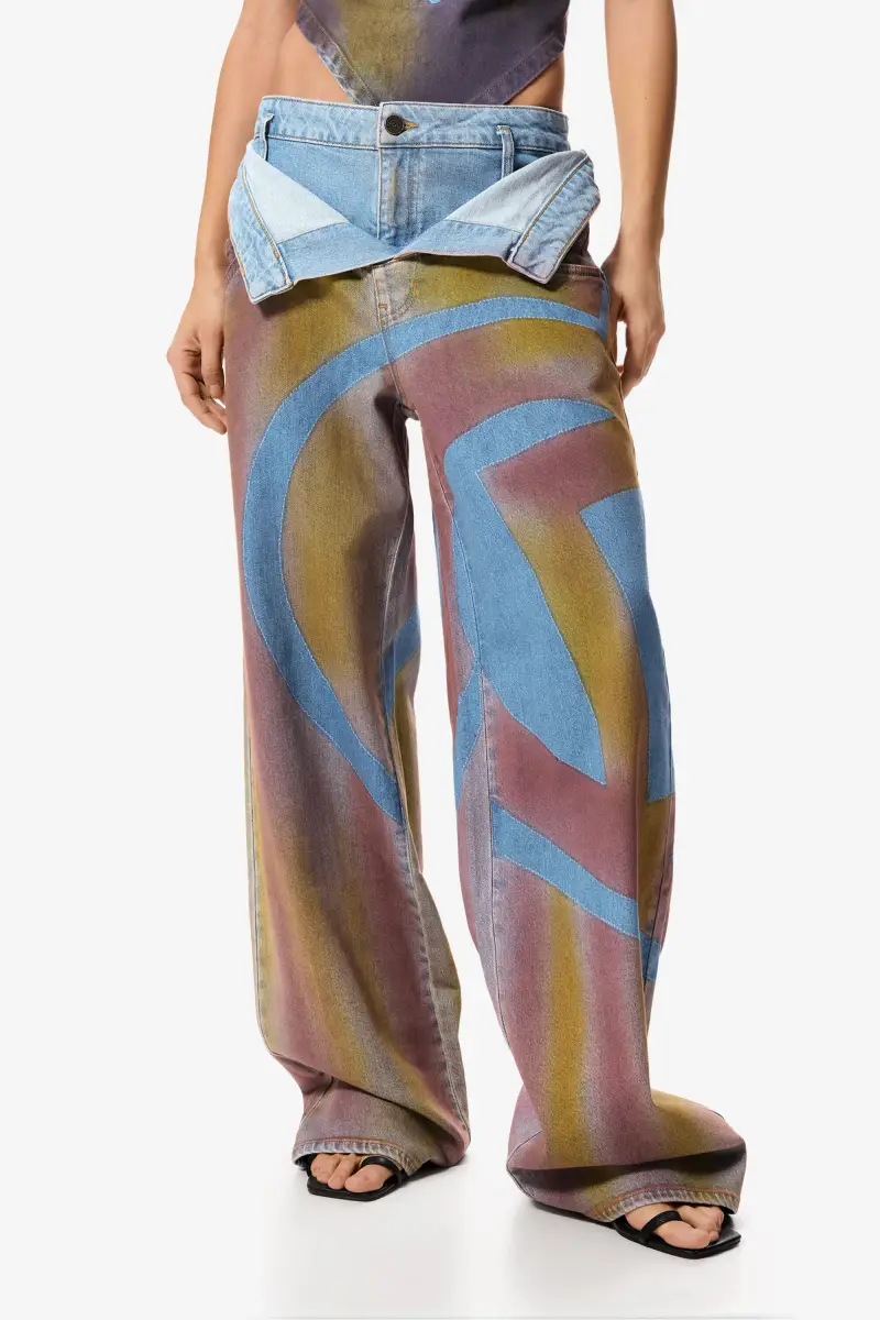 pantalone oversize Masha Popova YELLOW miniatura 2