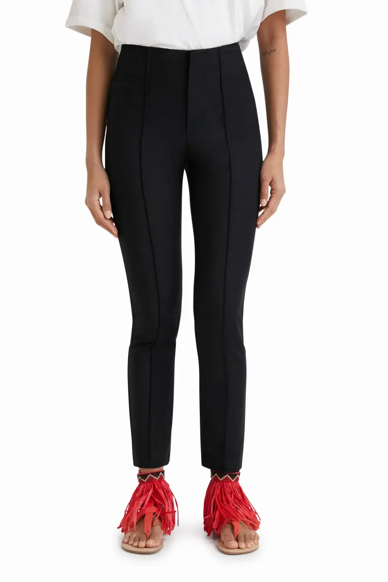 Pantalone Slim Stella Jean BLACK miniatura 2