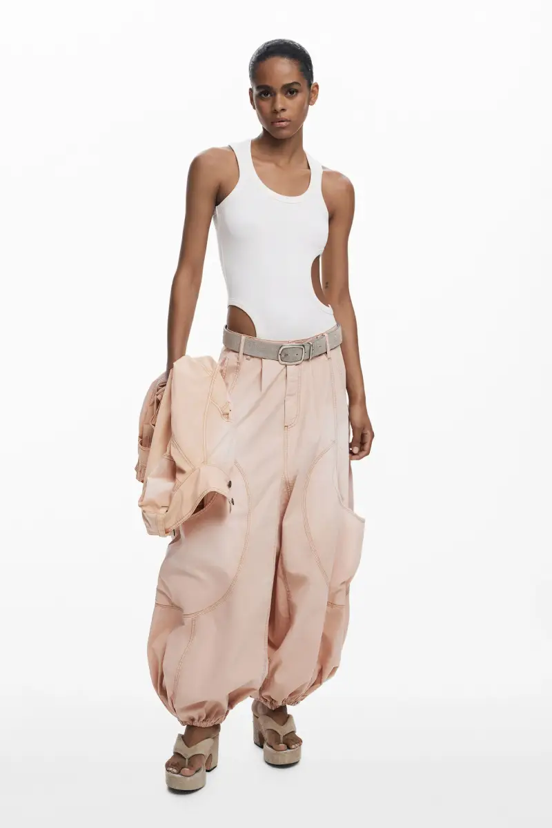 Desigual Pantaloni cargo Rosso 3816027