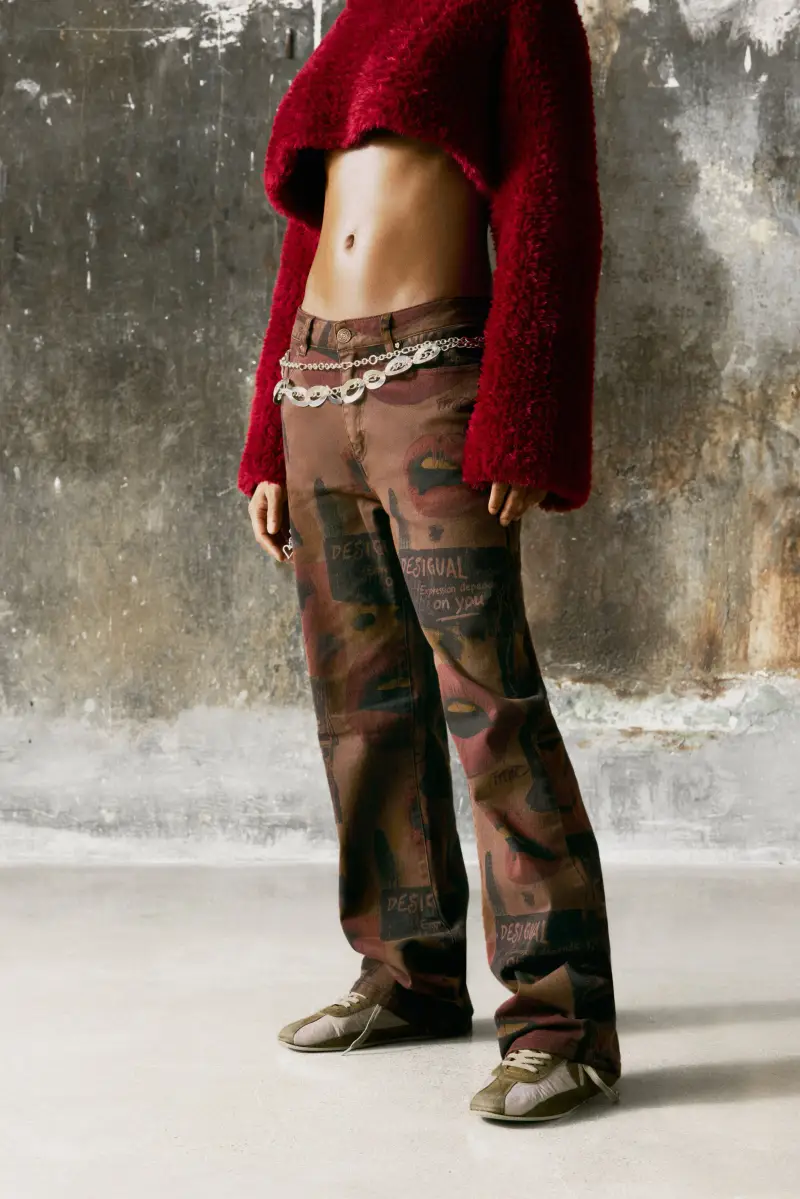 Desigual Jeans Marrone 3612368 miniatura 2