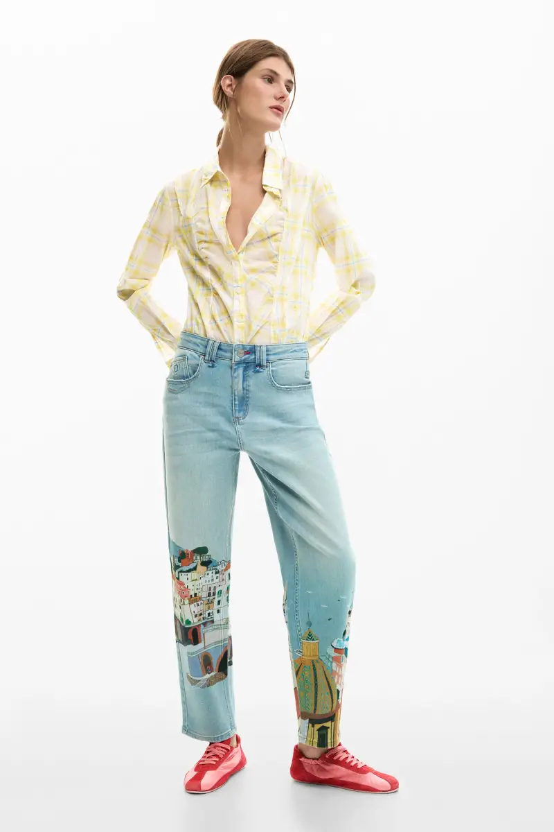 Desigual Jeans Blu 4065206