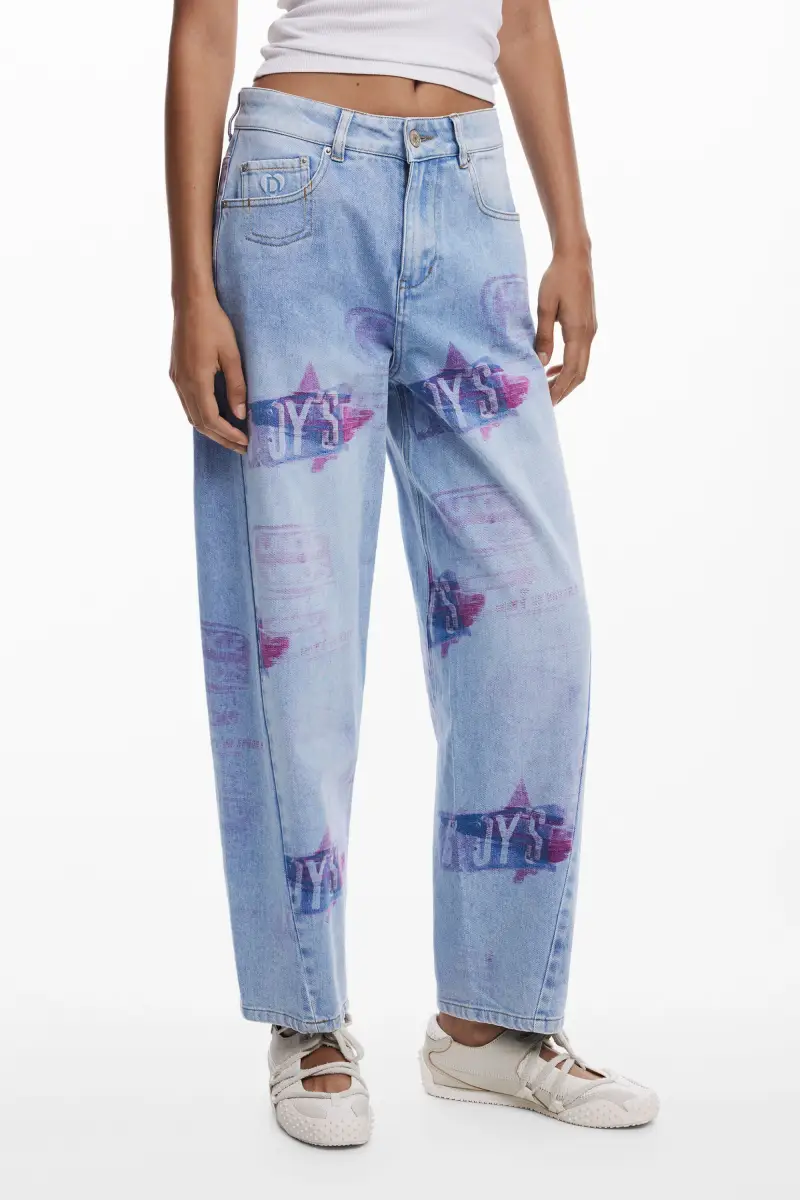 Desigual Jeans Blu 4267218 miniatura 2