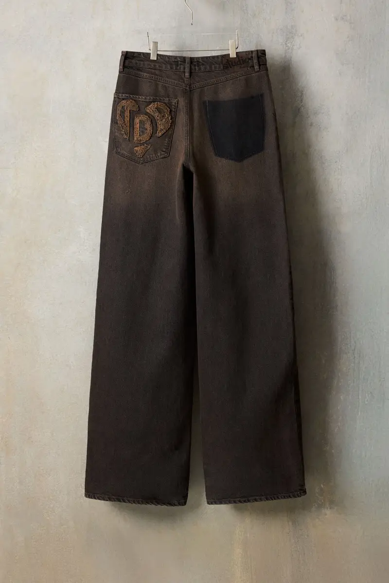 Desigual Jeans Marrone 4299055 miniatura 2