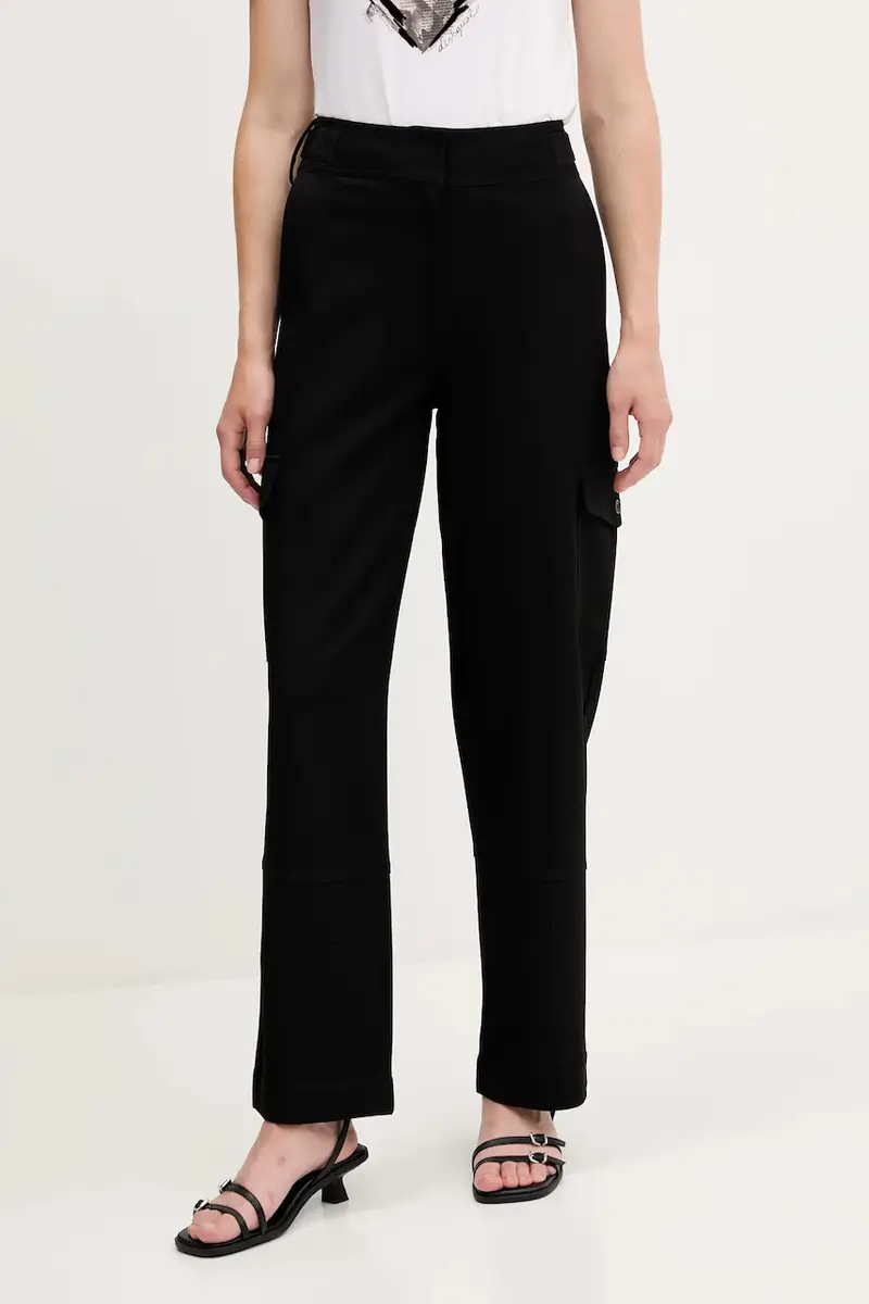 pantaloni SAGUN donna colore nero 25WWPW08