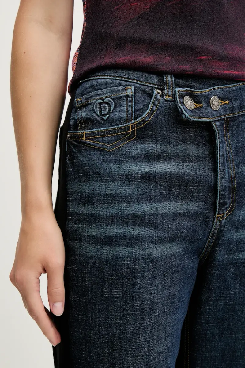 pantaloni tuta TWIST donna colore blu 25WWDD14 miniatura 4