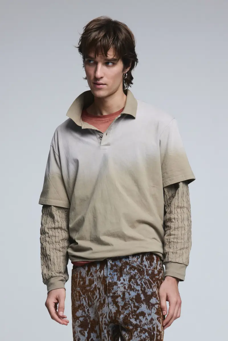 Desigual Polo Marrone 3816035