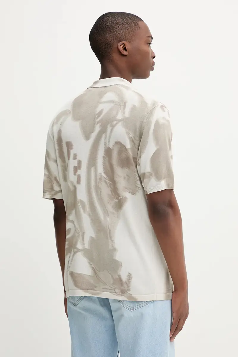 Desigual Polo Uomo Grigio 3249963 miniatura 2