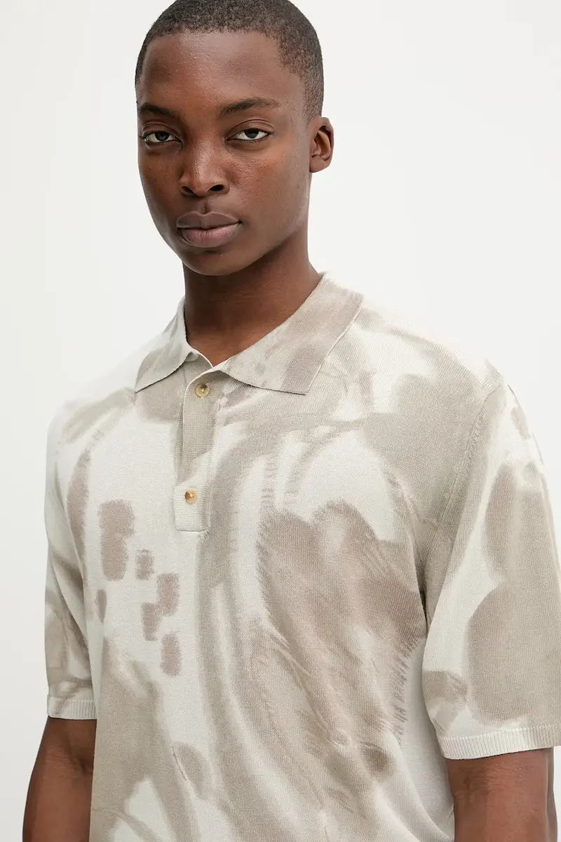 Desigual Polo Uomo Grigio 3249963 miniatura 3