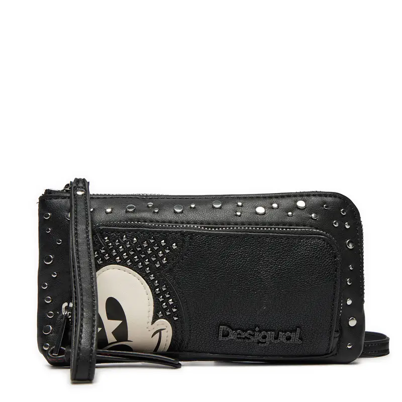 Portafoglio grande da donna Desigual 24WAYP35 Nero