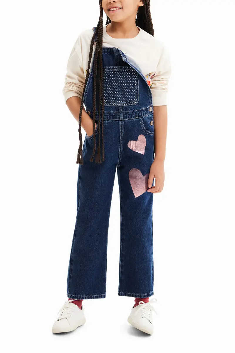 Desigual Salopette Blu 2500697 miniatura 2