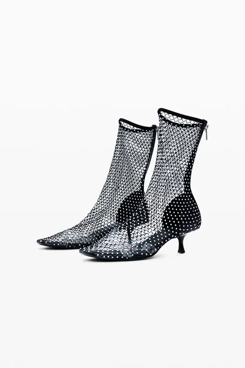 Sandali con strass BLACK miniatura 2