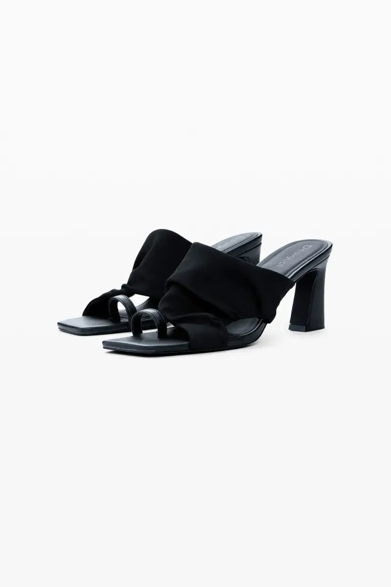 Sandalo cut-out BLACK miniatura 2
