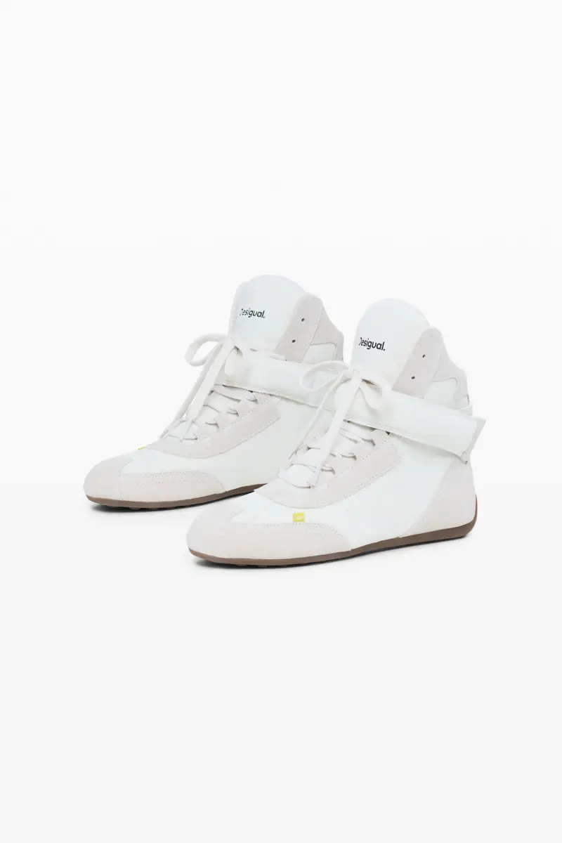 Scarpa in pelle WHITE miniatura 2