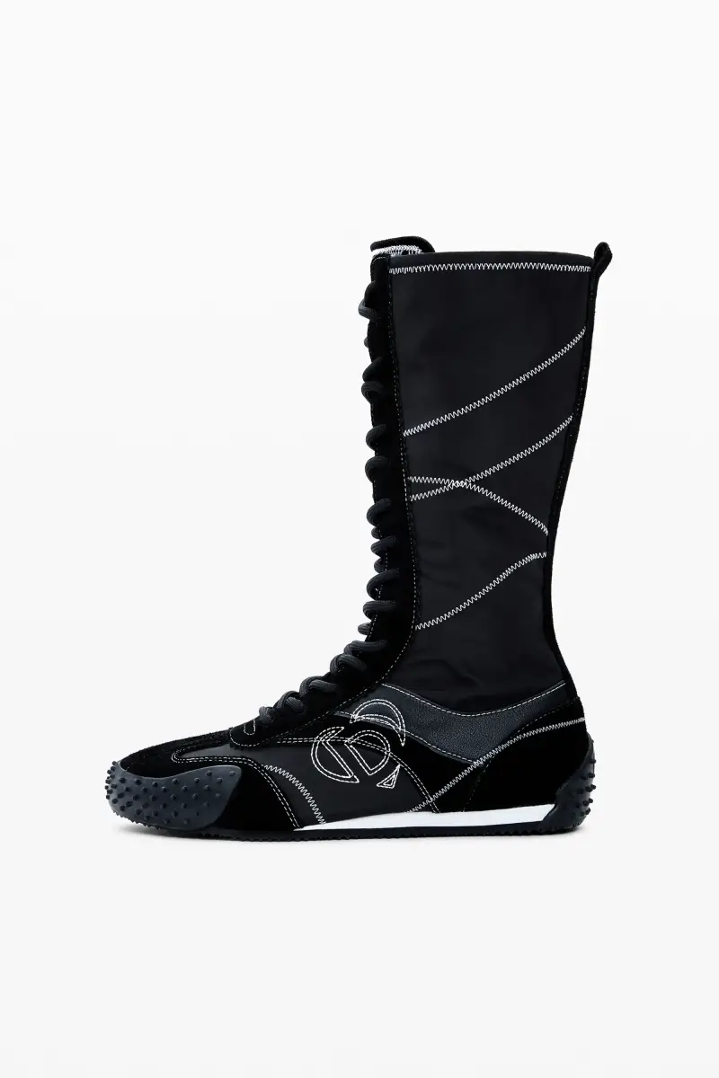 Sneaker boot logo BLACK