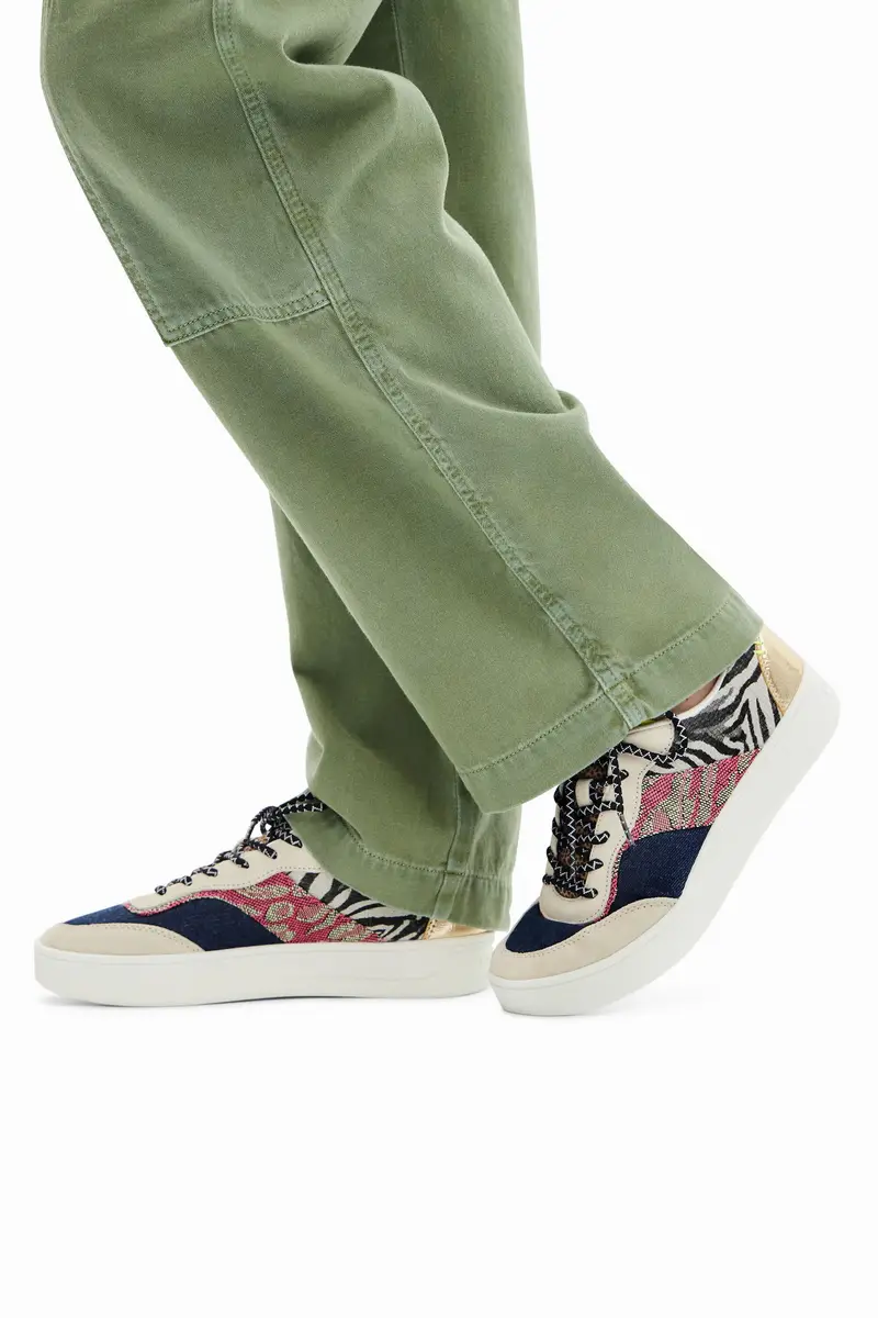 Sneaker plateau patch MATERIAL FINISHES miniatura 2