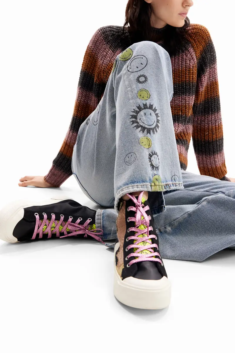 Sneakers patch alte MATERIAL FINISHES miniatura 2