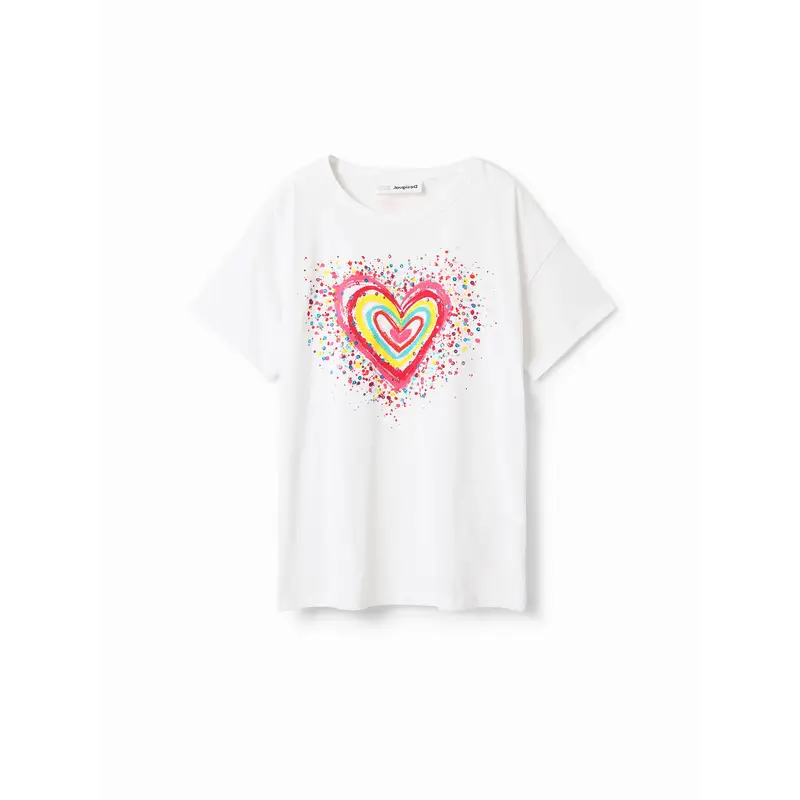 Desigual T-shirt Bianco 3201803