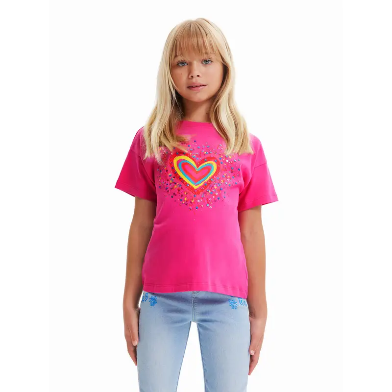Desigual T-shirt Rosa 3201804