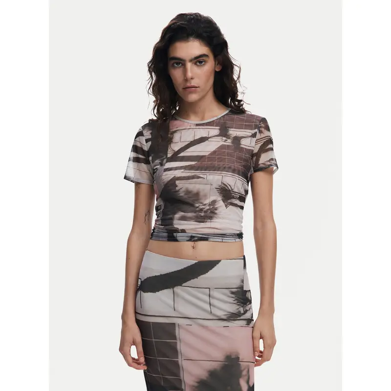 Desigual T-shirt Nero 3219261