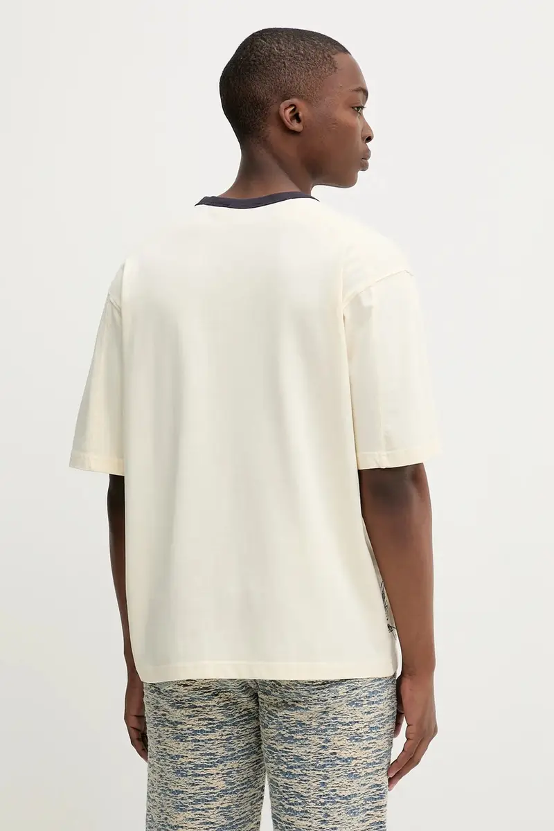 Desigual T-shirt Uomo Beige 3572864 miniatura 3