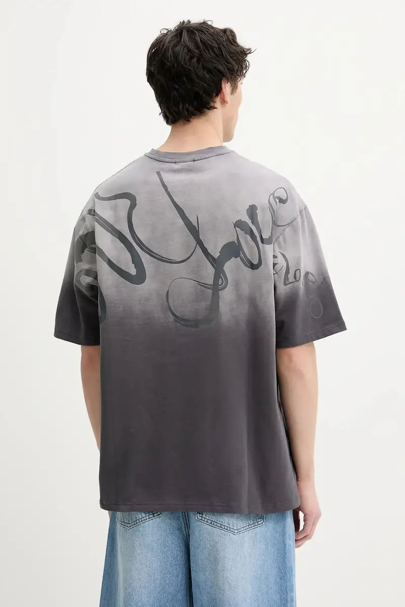 Desigual T-shirt Uomo Grigio 3168361 miniatura 3