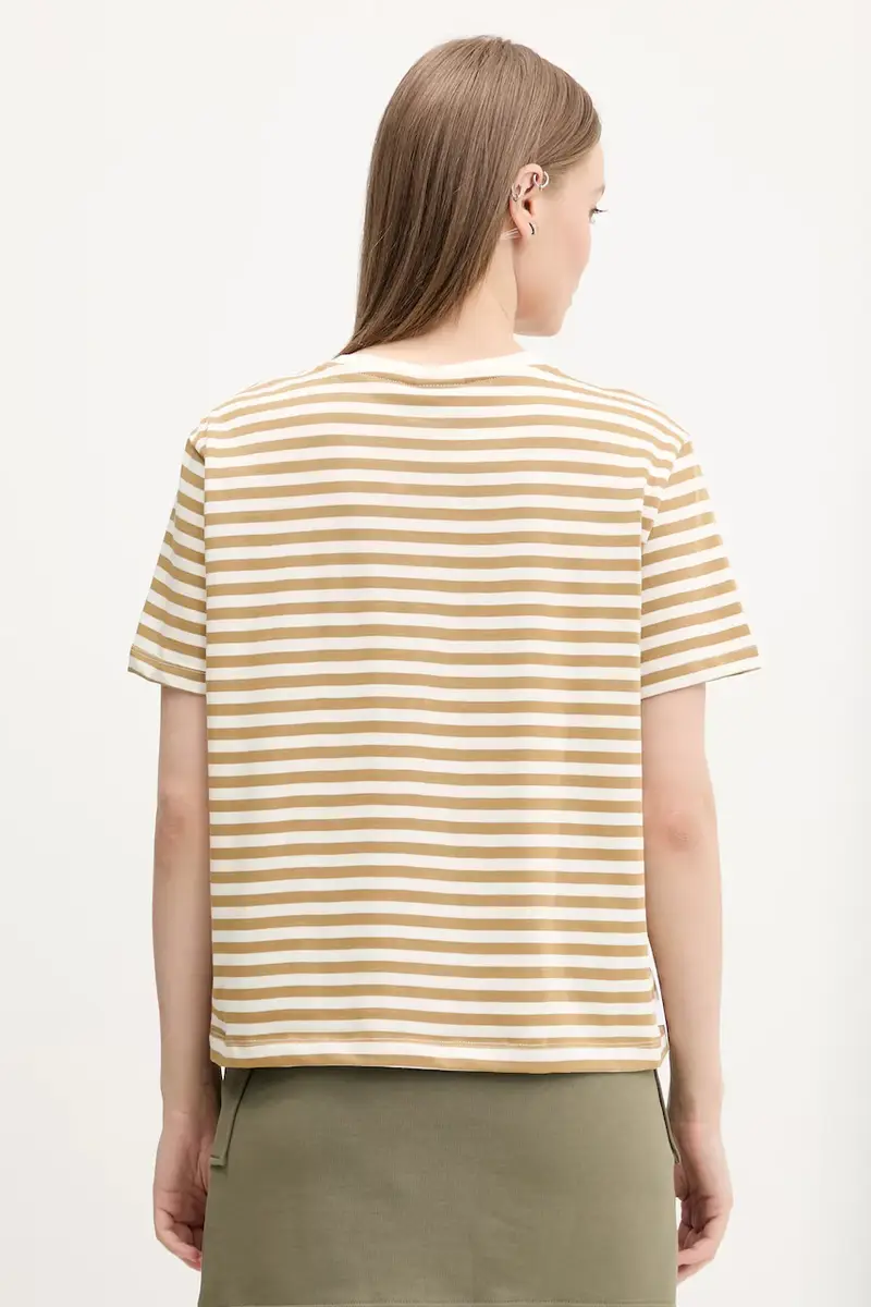 Desigual T-shirt Donna Beige 3121516 miniatura 3