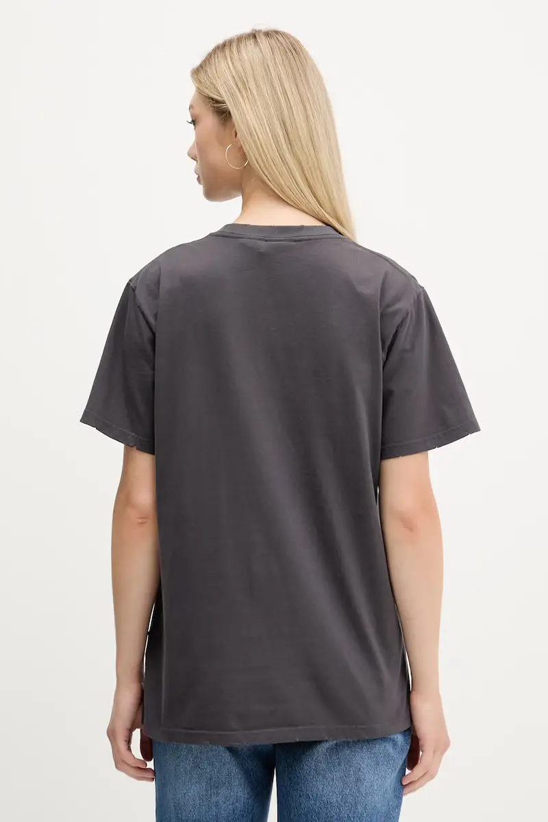 Desigual T-shirt Donna Grigio 3249966 miniatura 3