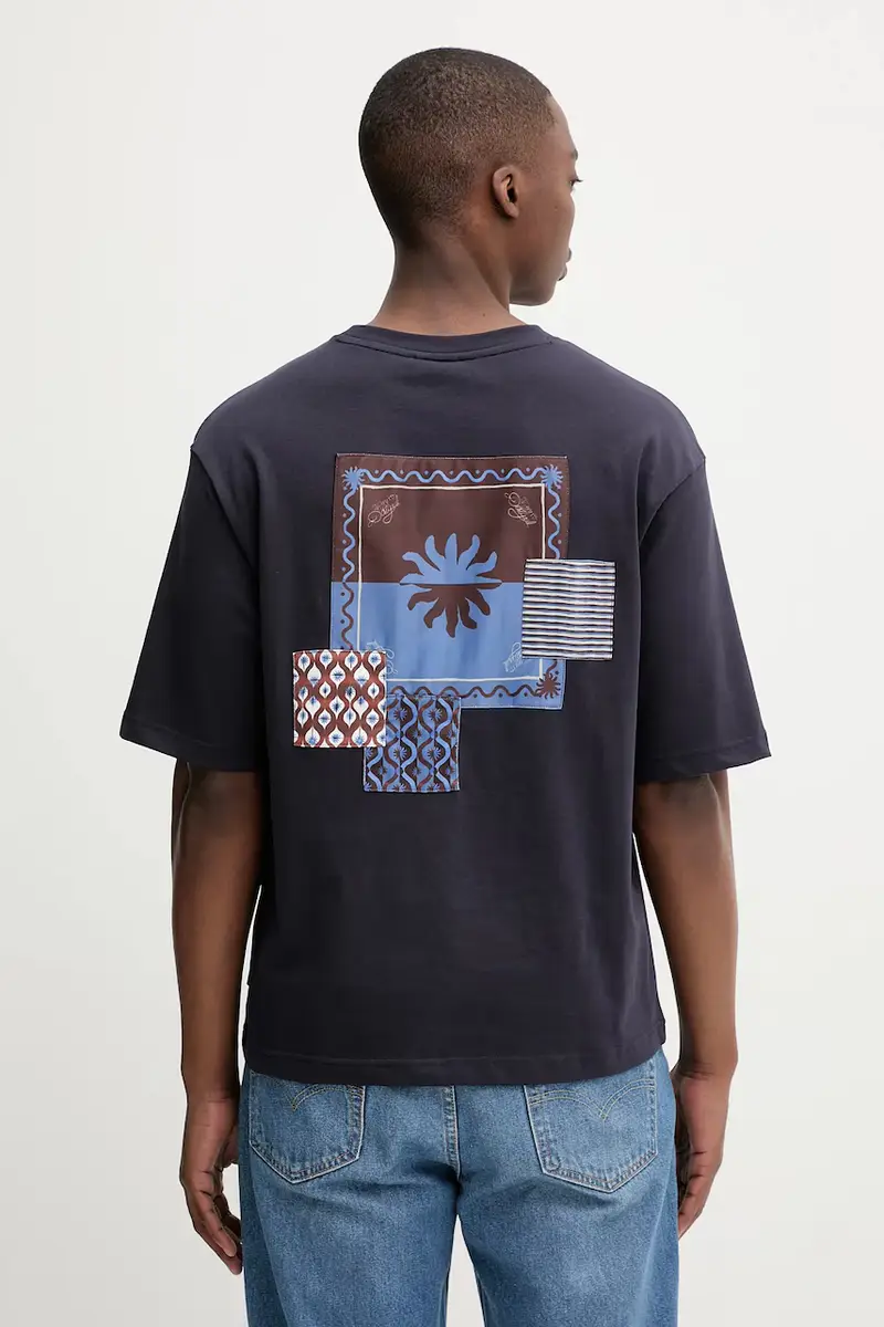 Desigual T-shirt Uomo Blu 3593621