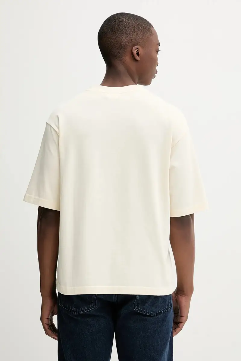 Desigual T-shirt Uomo Beige 3242593 miniatura 2