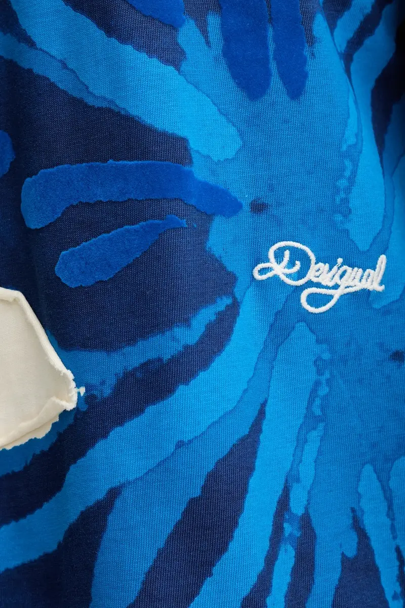 Desigual T-shirt Uomo Beige 3242593 miniatura 4