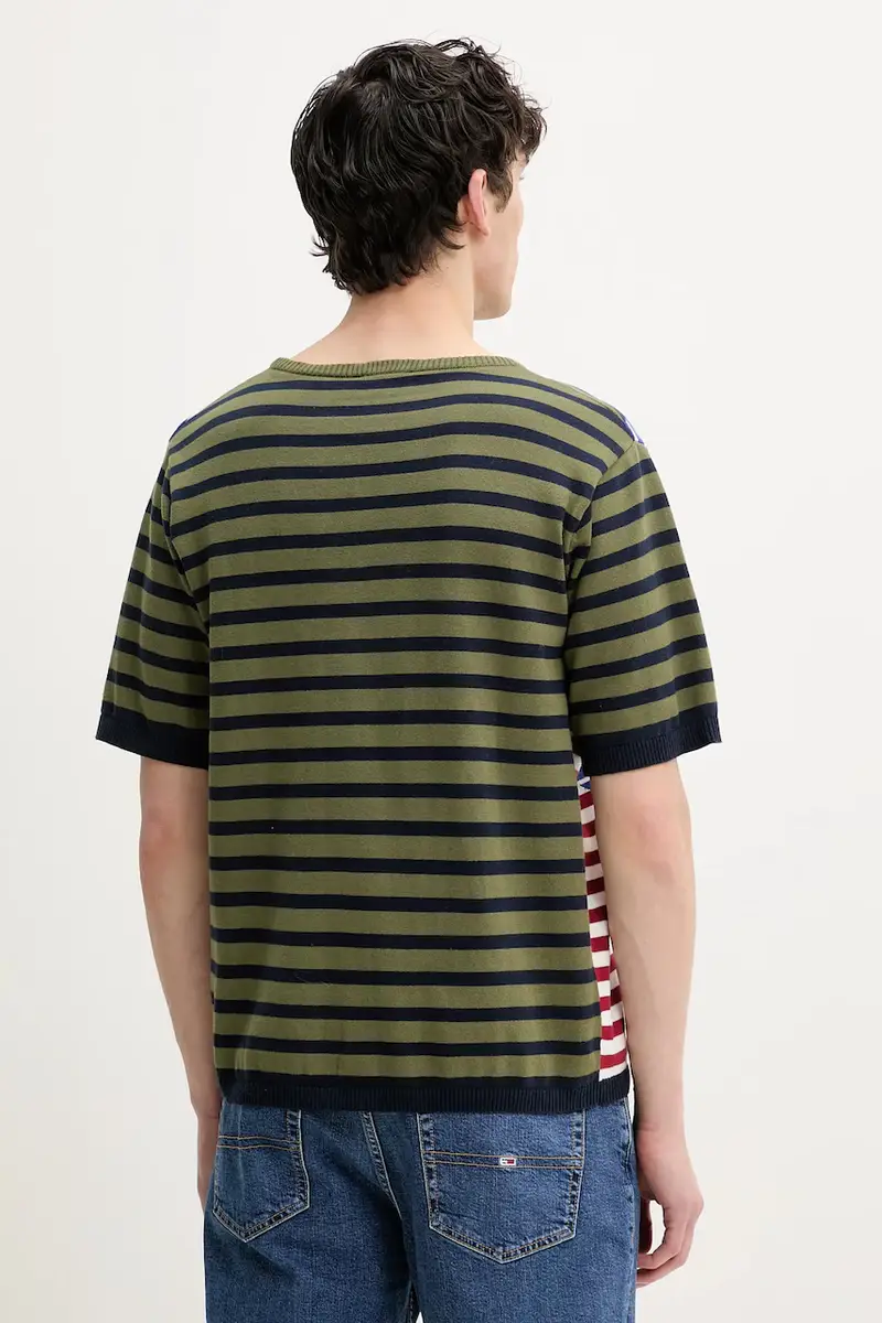 Desigual T-shirt Uomo Verde 3349719 miniatura 3