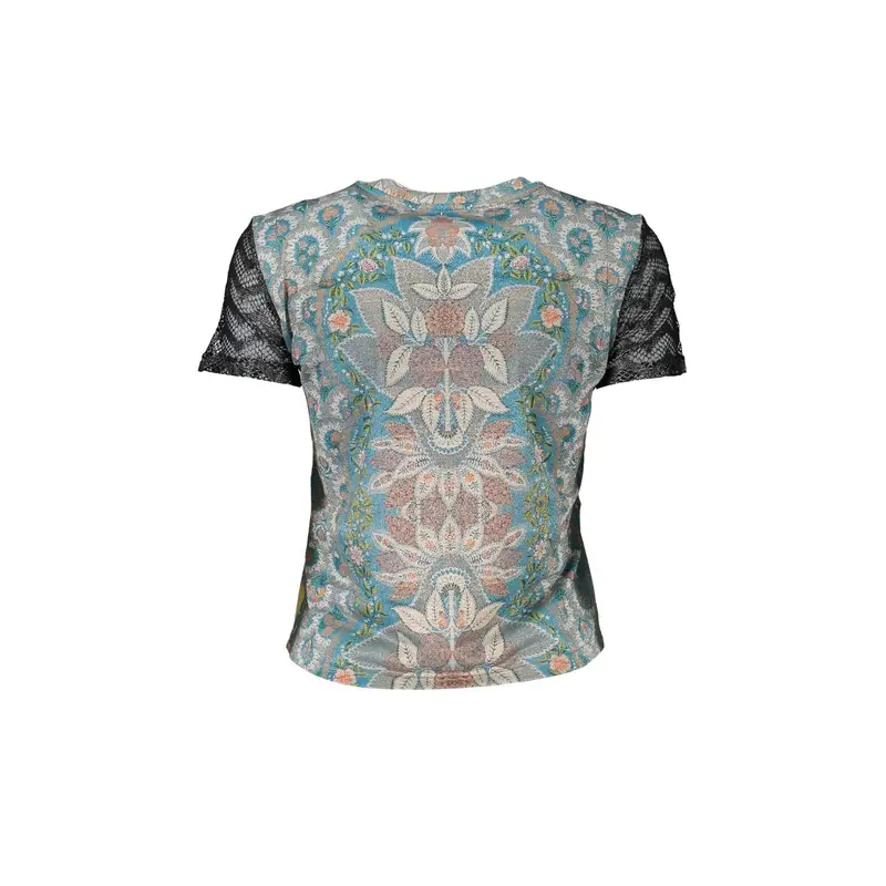 Desigual T-shirt Donna Azzurro 4072202 miniatura 2