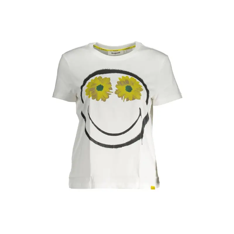 Desigual T-shirt Donna Bianco 4071969