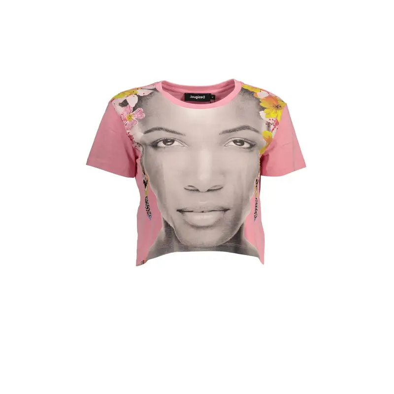 Desigual T-shirt Donna Rosa 4060310