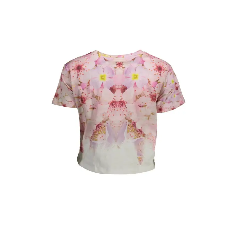 Desigual T-shirt Donna Rosa 4060309 miniatura 2