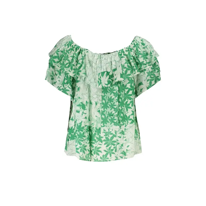 Desigual T-shirt Donna Verde 4061491 miniatura 2