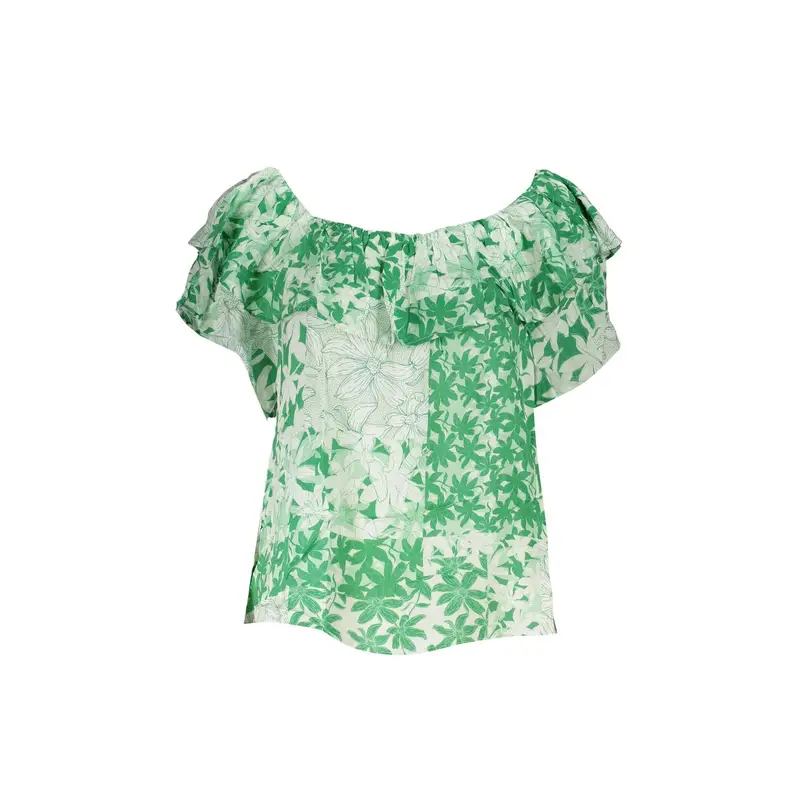 Desigual T-shirt Donna Verde 4061491