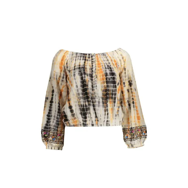 Desigual T-shirt Donna Beige 4060307