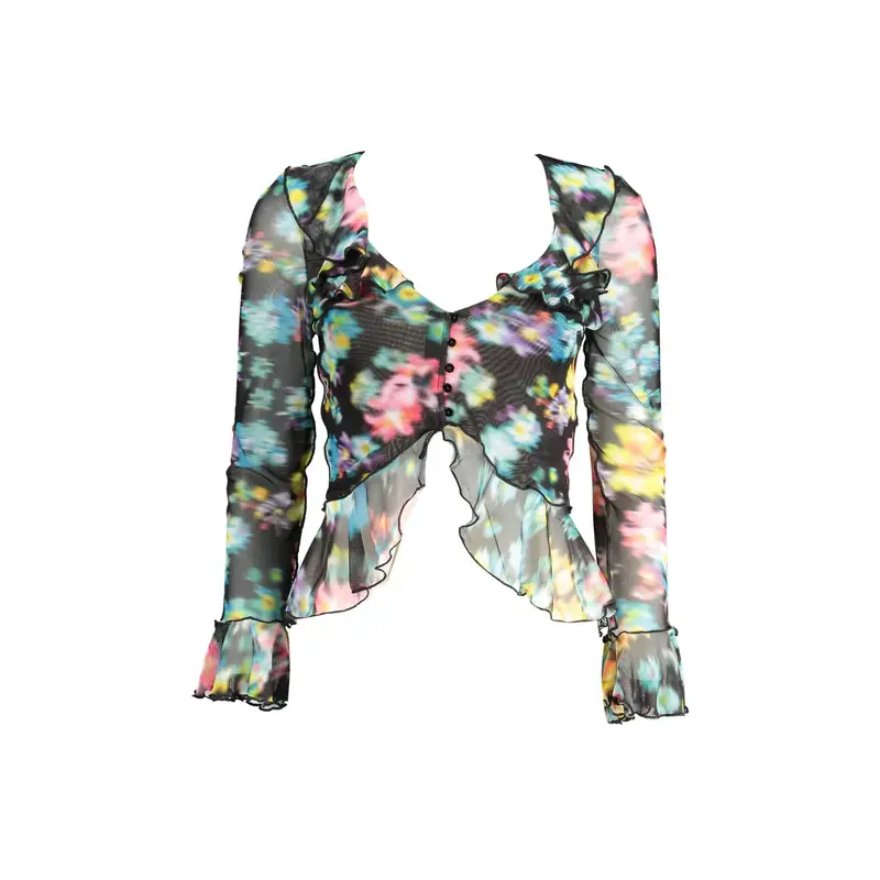 Desigual T-shirt Donna Nero 4060638