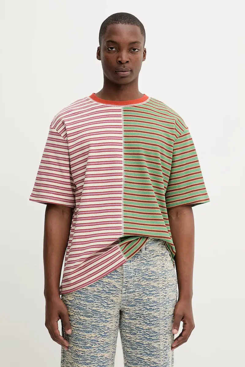 Desigual T-shirt Uomo Verde 3277544