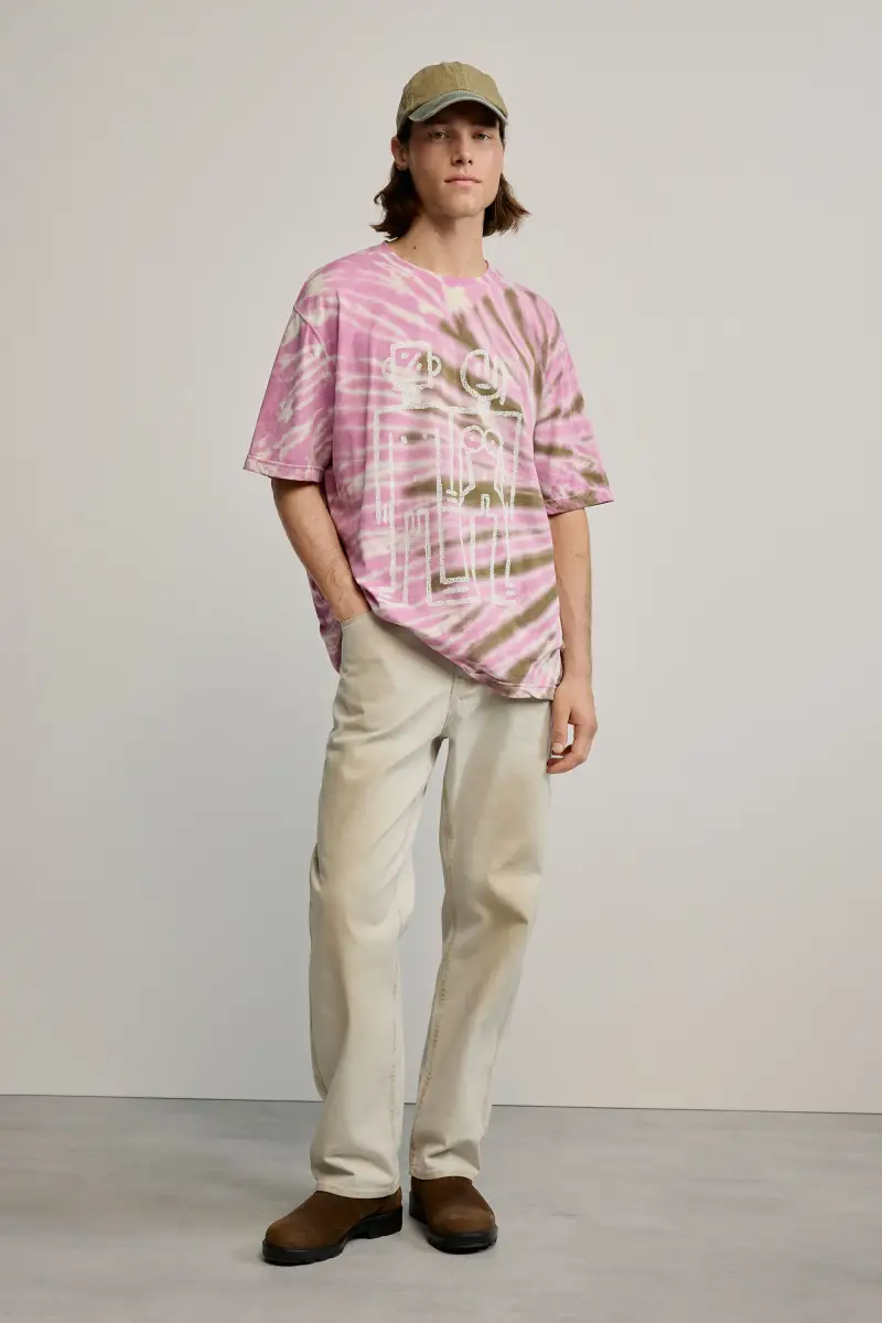 Desigual T-shirt Arancione 4243212 miniatura 2