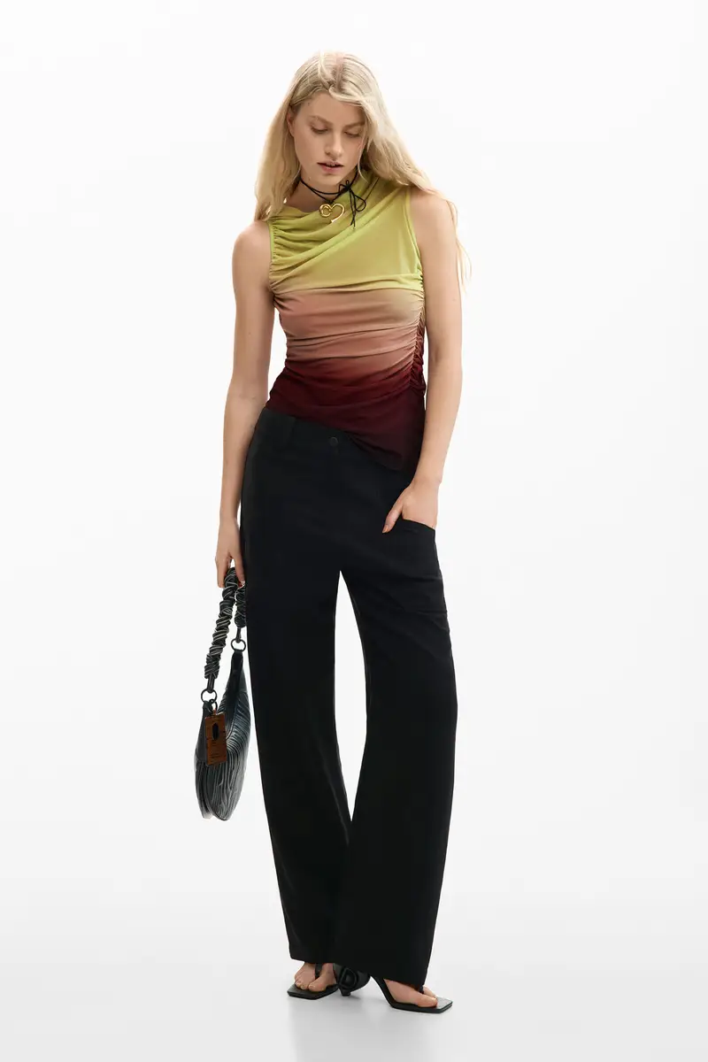 Desigual Top Verde 4243238 miniatura 2