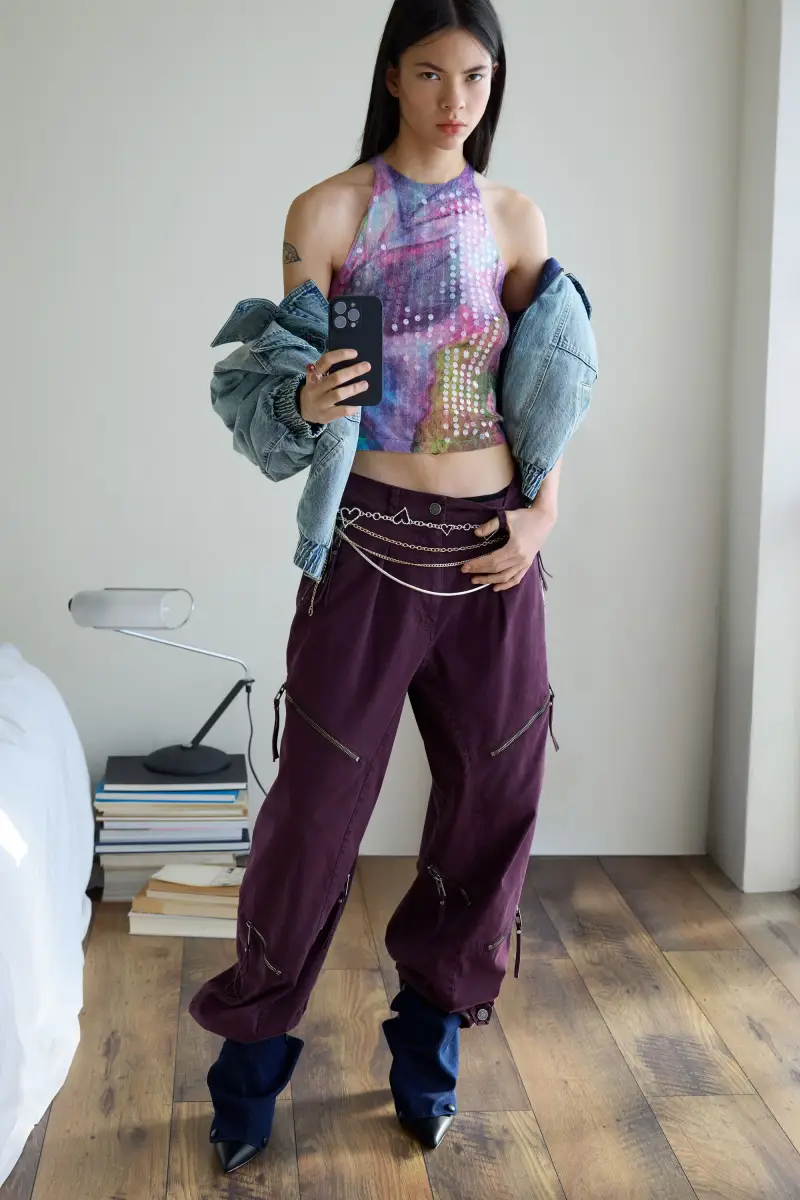 Desigual Top Rosso 3273933