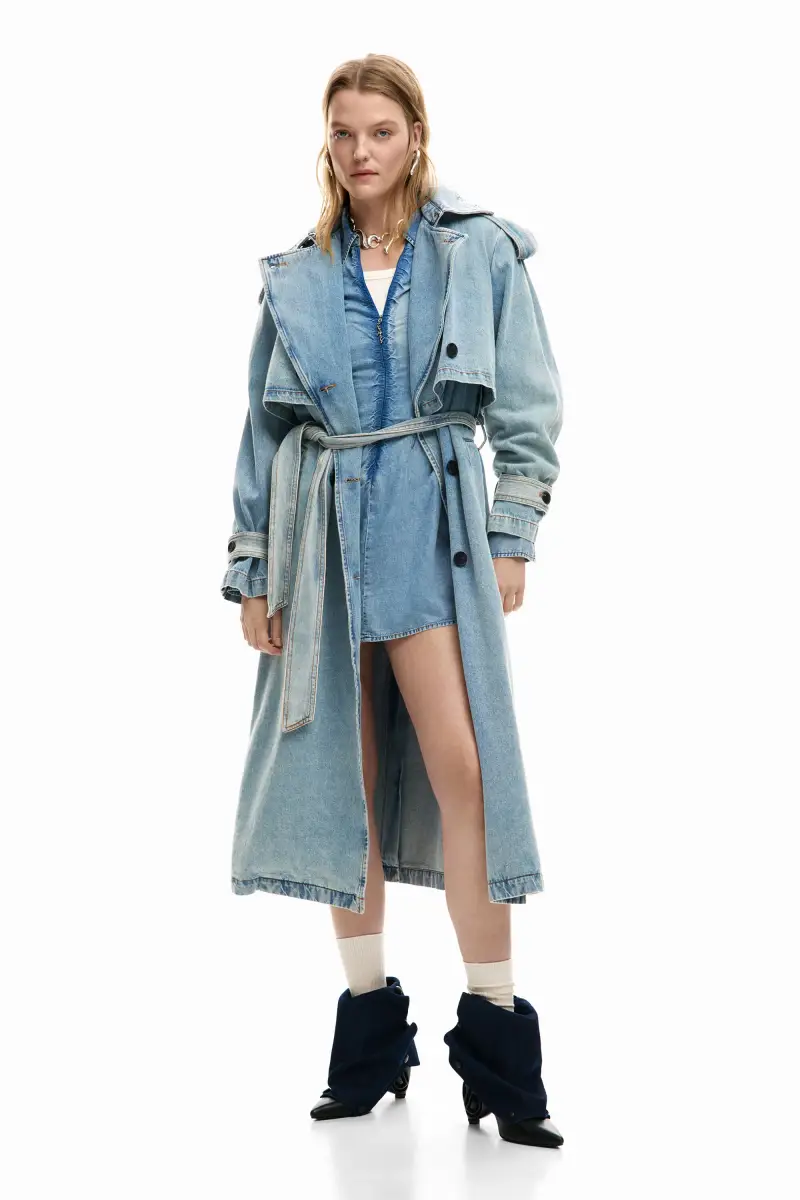 Desigual Trench Denim 4115664