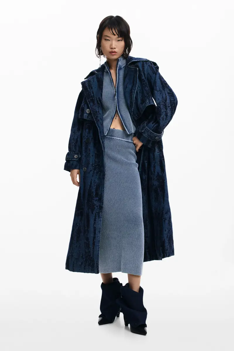 Desigual Trench Denim 2500884 miniatura 2