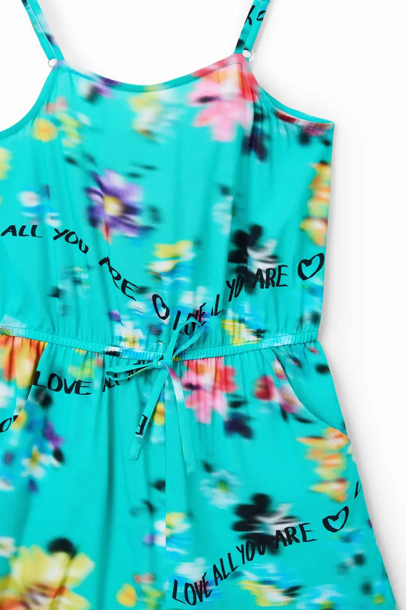 Tuta corta spalline GREEN miniatura 2