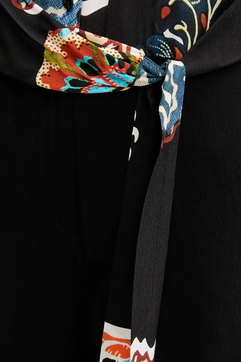 tuta elegante PAISLEY LACROIX colore nero 25SWPW20 miniatura 5