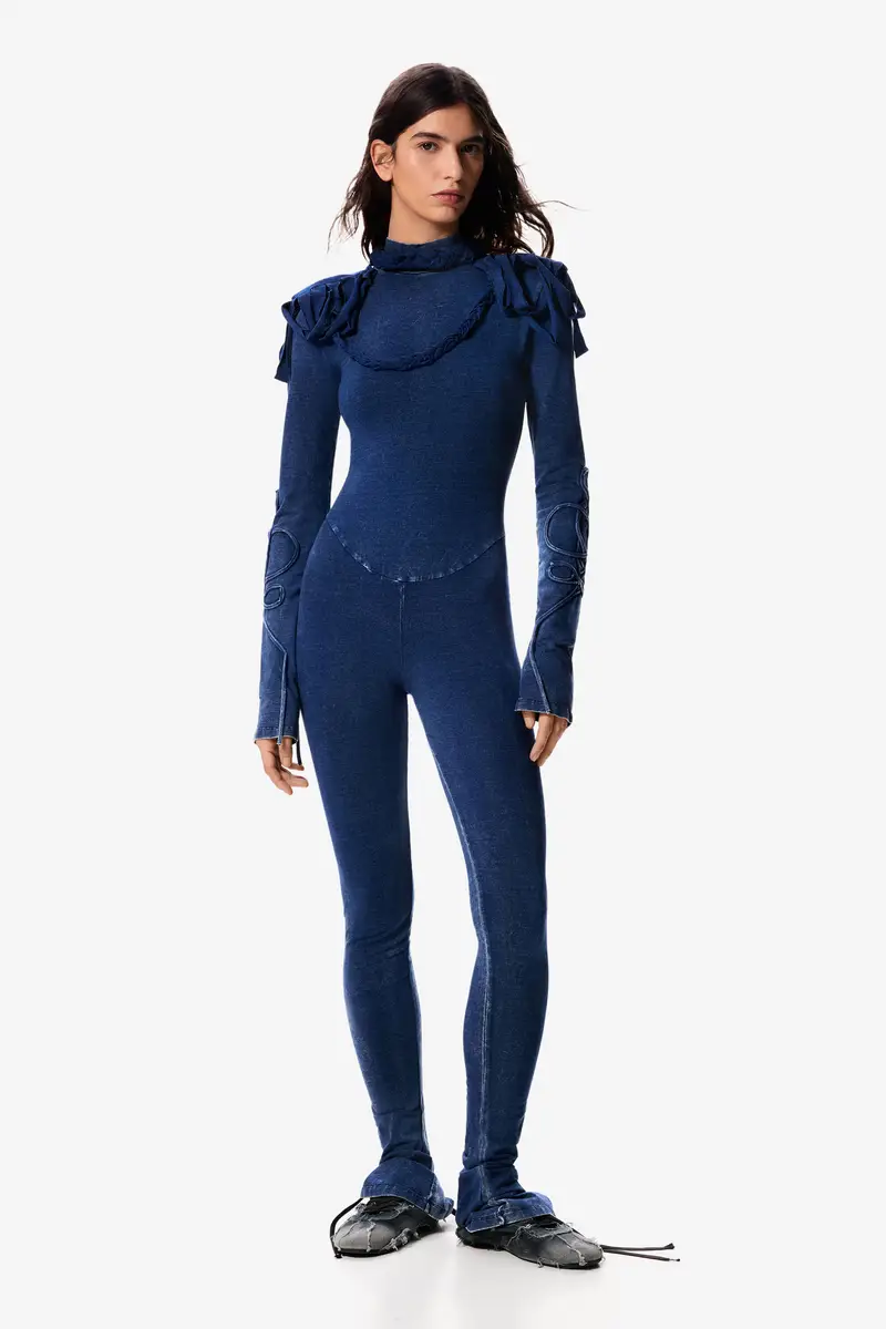 tuta lunga jersey Masha Popova BLUE